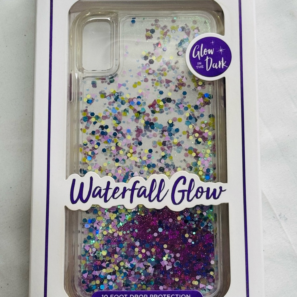 Colorful Glitter iPhone Xs Max Case